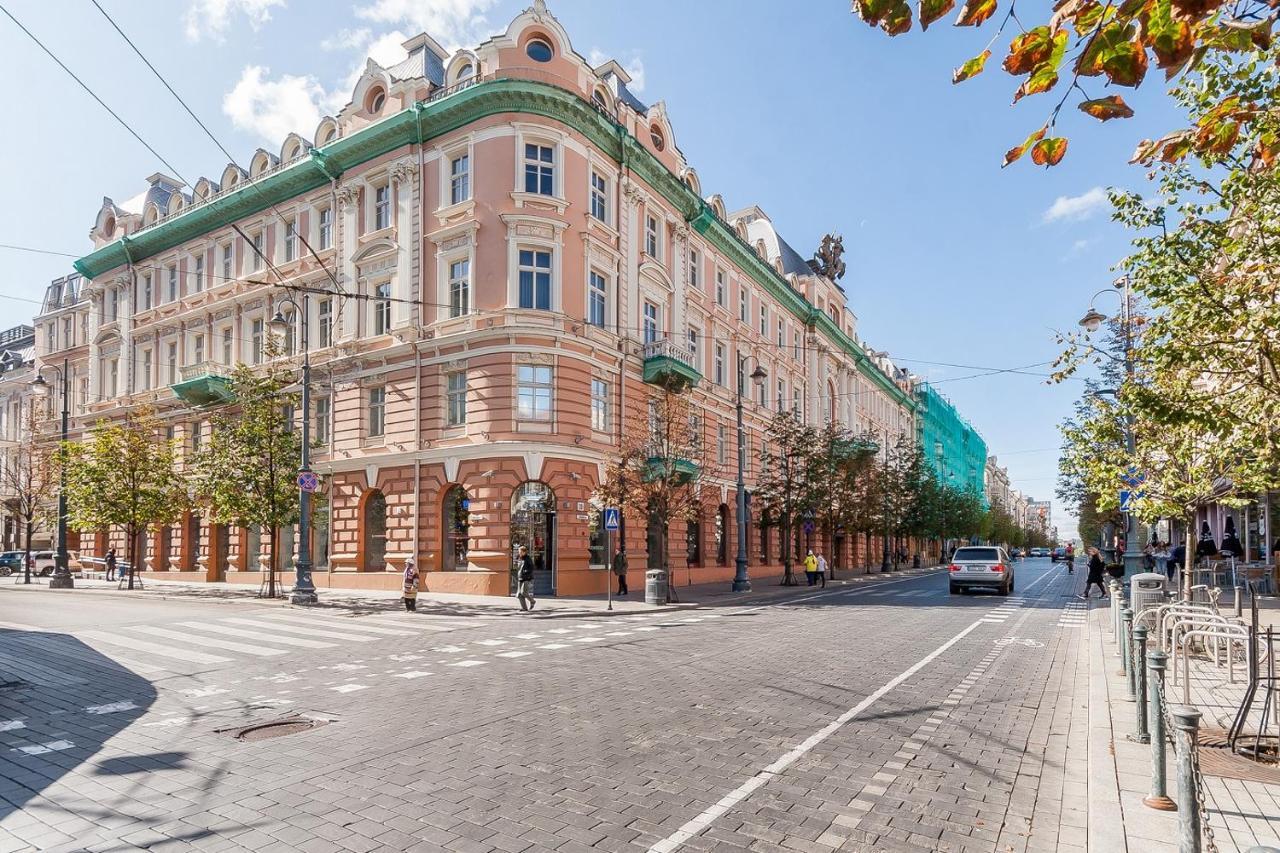 Central Apartment In Gedimino Av By Urban Rent VNO Kültér fotó